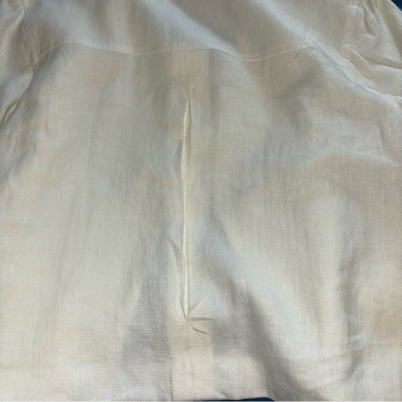 Women’s 100% Linen‎ blazer jacket Sz14 career wear closet staple - Picture 12 of 12